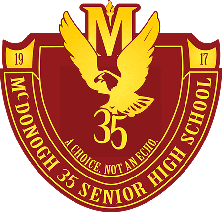 McDonogh 35 school shield
